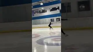 Double Axel Half Loop Double Flip! #Shorts