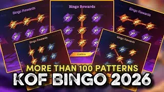 KOF BINGO PATTERNS 2026 🔥🔥🔥