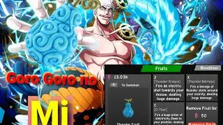 Finding Thunder Fruit ANIME FIGHTING SIMULATOR (EneL)