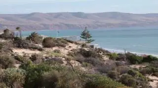 Mount Lofty Ranges - panorama view from Aldinga Scrub Conservation Park
