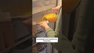 I was scared to freeze dry orange juice