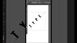Type of Path Text Effect in Adobe Illustrator | Stair Step Effect | Adobe Illustrator | #shorts