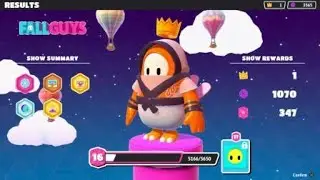 Fall Guys: Ultimate Knockout - First Win! (Full Match)