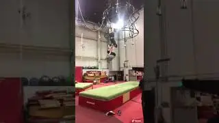 What a bad day at work really looks like 😭 #fail #circus #acrobat #performer