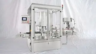 fully automatic capping machine screw capper pump caps closing equip m&aacute;quinas capsula del tornillo