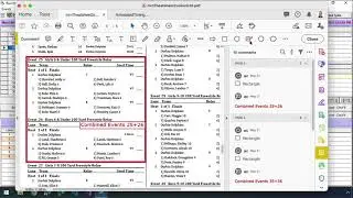 HOWTO: Combine events & import times (Meet Manager 7.0)