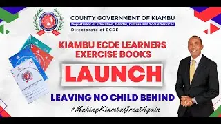 Launch of the distribution of learning materials to ECDE learners