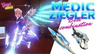 ✨Mercy gameplay ✨hard light weapon✨chill✨Военный врач ждал  жёсткого света✨3rd person✨