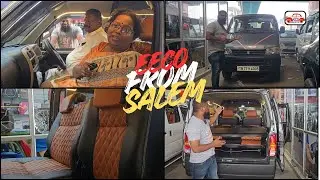EECO FROM SALEM BUCKET SEAT MODIFICATION !! #kovaicars #kcs #eecomodified #automobile #salem