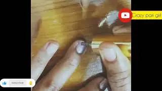 Simple nail polish 💅#viral #fasionstyle 
