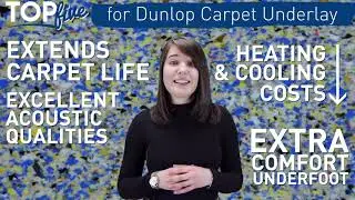 The Importance of Dunlop Carpet Underlay