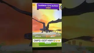 OMG I Got the 2025 Toothless #toothless #httyd #dragon #movie #gaming #game #dragon
