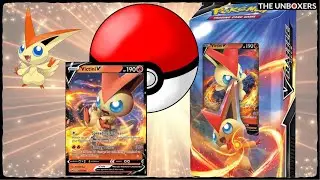 Pokemon TCG Victini V Battle Deck Unboxing