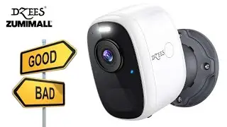 DZEES JA-G1 WIRELESS SECURITY CAMERA REVIEW -- LGH