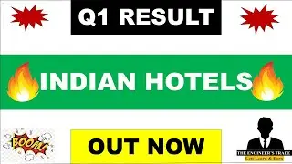 Indian Hotels Q1 Results 2024 | Indian hotel result today | Indian hotel result, Indian hotels share