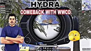🐉 _ Hydra Comeback With 11 kills Chicken dinner in Wwcd  | Hydra is love |