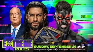 WWE Extreme Rules 2021: Roman Reigns vs &ldquo;The Demon&rdquo; Finn B&aacute;lor (Universal Championship)