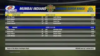 IPL 2020 #CSKVSMI PS4