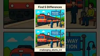 Find 5 differences between these two pictures. #challenge #photo #difference #viral #shorts