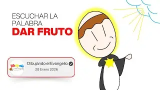 Dibujando el Evangelio✍ | Marcos 4,1-20 | Escuchar la Palabra, dar fruto 🌟
