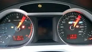 Audi A6 C6 4F - dial staging activation - vključitev kalibracija &scaron;tevcev