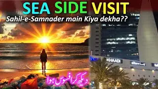SeaView karachi vlog | Seaview  per kya daikha? My first vlog | Diarrhea samosay?? 🤣
