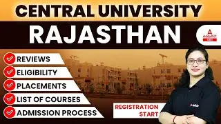 Central University of RAJASTHAN Admission 2022 | Eligibility, Courses, Placements, Reviews