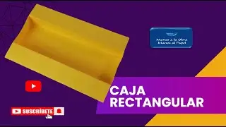 Como hacer una caja rectangular con aletas