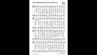 How Blessed is the One Who Loves (Llangloffan - alt) 2024 Psalter 41C