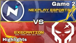 NEXPLAY SOLID VS EXECRATION MPL SEASON 7 GAME 2 (HIGHLIGHTS)