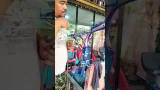 titanium painting on motorcycle chassis #titanium
