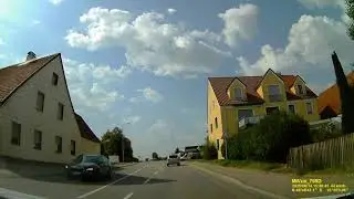 D: Gemeinde M&ouml;ttingen. Landkreis Donau-Ries. Ortsdurchfahrt. August 2025