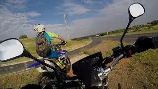 Yamaha XTZ125 vs. YZ125 - can it keep up?