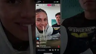 Trinity Rodman Instagram Live | Auckland Cafe Date with Ben Shelton | January 7, 2026 