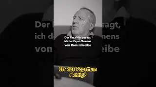 Ist das Papsttum richtig? #papst #bibel #kirche #jesus