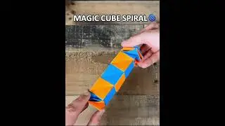 Magic Cube Spiral (pls subscribe) #shortsyoutube#