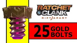 Ratchet and Clank Rift Apart 25 Gold Bolt Locations