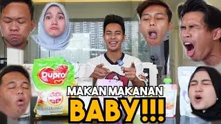 CHALLENGE MAKAN MAKANAN B4BY !!! SAMPAI MUNT4H & MEN4NGIS...