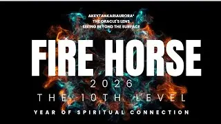 The Oracle's Lens: The 2026🎉10💫Fire Horse Cycle🔥🐎Medicine Wheel/Blueprint for Success+Celebration👑🥂💡