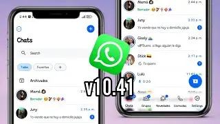 WhatsApp Estilo iPhone ACTUALIZADO para Android &iexcl;Mejorado! RC iOS v10.41