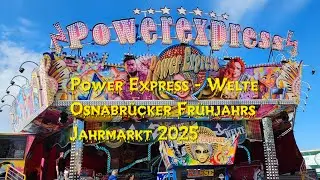 Power Express - Welte ( rückwärtsfahrt ) (Offride) Osnabrücker Frühjahrs Jahrmarkt 2025