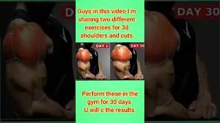 &ldquo;3D Shoulder Growth Starts Here 💪 | 2 Best Exercises&rdquo; #3DShoulders #ShoulderWorkout #DeltoidWork