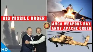 Indian Defence Updates : Harpoon & Klub Order,AMCA Weapons Bay,5 Apache Order, Project Varsha  Ready