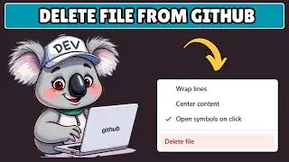 How to Delete File from GitHub Repository