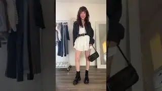 Romper & Doc Martens outfit idea for spring! 🌸