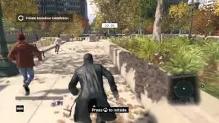 Watch Dogs Online Hacking- Hacking an Amphitheater Camper!