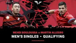 Mehdi Bouloussa vs Martin Allegro | MS Qual | Singapore Smash 2025