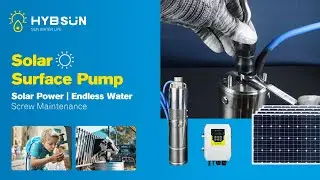 How to repair the screw | HYBSUN Solar Screw Pump Kit