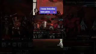 The umbrellas lick you! Funny modded darkest dungeon gameplay clip moment #darkestdungeon #gaming
