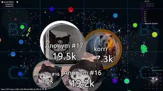 Agar.io-splitrun #1 w/yudi
